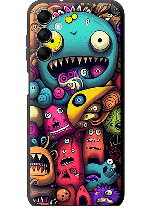 Чохол tpu на телефон samsung galaxy m14 m146b смішні монстри "5549b-3038-58250"