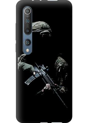 Чехол tpu патриотический на телефон xiaomi mi 10 защитник v3 "5226b-1860-58250"