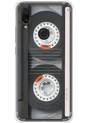 Чехол силикон с усиленными углами на телефон xiaomi redmi 7 кассета "876sp-1669-58250"