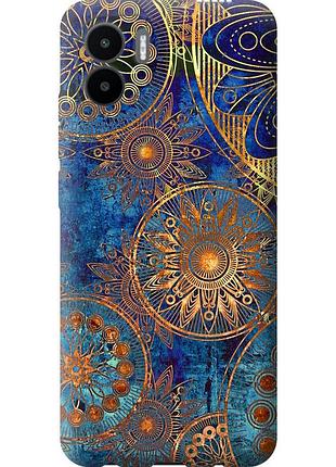 Чохол силіконовий на телефон xiaomi redmi a1 золотий візерунок "678u-2768-58250"