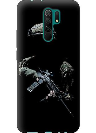 Чехол tpu патриотический на телефон xiaomi redmi 9 защитник v3 "5226b-2019-58250"