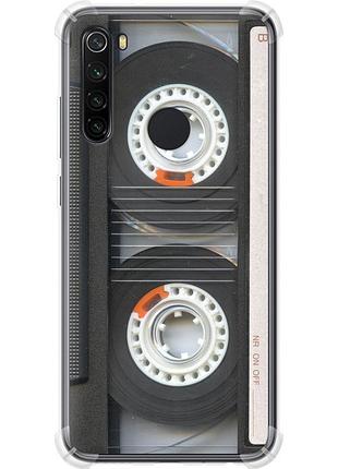 Чехол силикон с усиленными углами на телефон xiaomi redmi note 8 кассета "876sp-1787-58250"