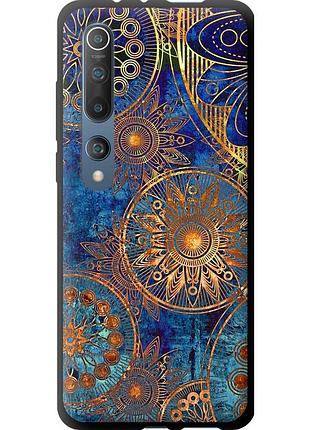Чохол tpu на телефон xiaomi mi 10 pro золотий візерунок "678b-1870-58250"
