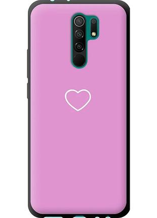 Чохол tpu на телефон xiaomi redmi 9 серце 2 "4863b-2019-58250"
