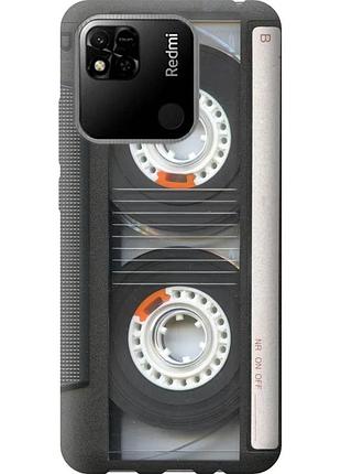 Чехол 2d пластиковый на телефон xiaomi redmi 9c кассета "876t-2035-58250"