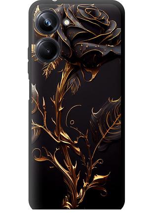 Чехол tpu на телефон realme 10 pro роза 3 "5552b-2945-58250"