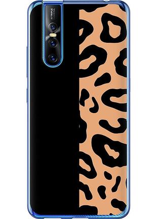 Чехол силиконовый на телефон vivo v15 pro пятна леопарда "4269u-1763-58250"