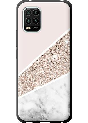 Чохол tpu на телефон xiaomi mi 10 lite пастельний мармур "4342b-1924-58250"