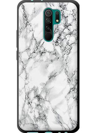 Чохол tpu на телефон xiaomi redmi 9 мармур білий "4480b-2019-58250"