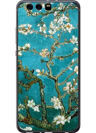 Чехол силиконовый на телефон huawei p10 plus винсент ван гог. сакура "841u-963-58250"