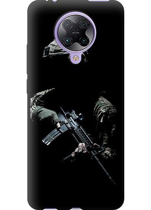 Чехол tpu патриотический на телефон xiaomi redmi k30 pro защитник v3 "5226b-1899-58250"