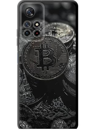 Чехол tpu на телефон xiaomi redmi note 11s 5g black bitcoin "6090b-2890-58250"