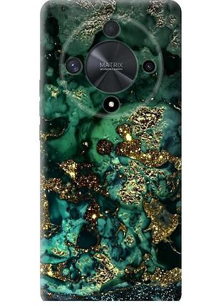 Чохол силіконовий на телефон huawei honor x9b 5g мармур золото багатство "5419u-3787-58250"