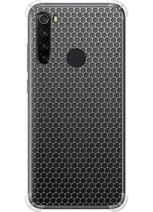Чохол силіконовий протиударний с посиленими кутами на телефон xiaomi redmi note 8 комірки "243sp-1787-58250"