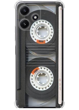 Чехол силикон с усиленными углами на телефон xiaomi redmi 12 5g кассета "876sp-3194-58250"