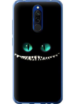Чохол силіконовий на телефон xiaomi redmi 8 чеширський кіт "689u-1806-58250"
