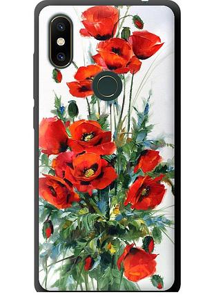 Чехол tpu на телефон xiaomi mi mix 2s маки "523b-1438-58250"