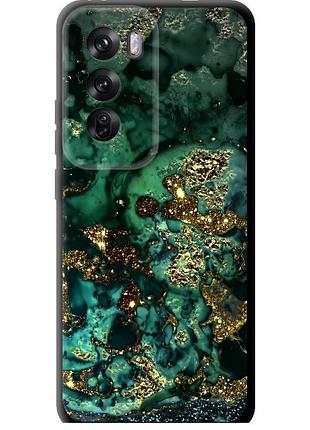 Чохол tpu на телефон oppo reno12 pro 5g мармур золото багатство "5419b-3740-58250"