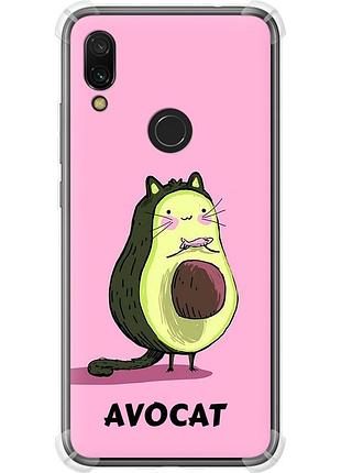 Чехол силикон с усиленными углами на телефон xiaomi redmi 7 avocat "4270sp-1669-58250"