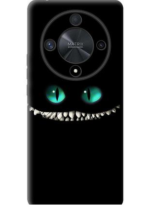 Чехол силиконовый на телефон huawei honor x9b 5g чеширский кот "689u-3787-58250"