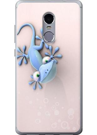 Чохол силіконовий на телефон xiaomi redmi note 4 гекончик "1094u-352-58250"