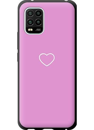 Чехол tpu на телефон xiaomi mi 10 lite сердце 2 "4863b-1924-58250"