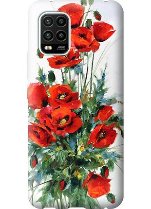 Чехол 2d пластиковый на телефон xiaomi mi 10 lite маки "523t-1924-58250"