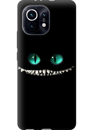 Чохол 2d пластиковий на телефон xiaomi mi 11 чеширський кіт "689t-2253-58250"