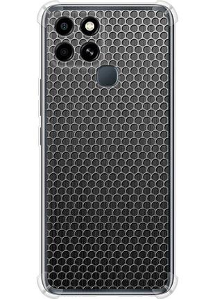 Чохол силіконовий протиударний с посиленими кутами на телефон infinix smart 6 комірки "243sp-2758-58250"