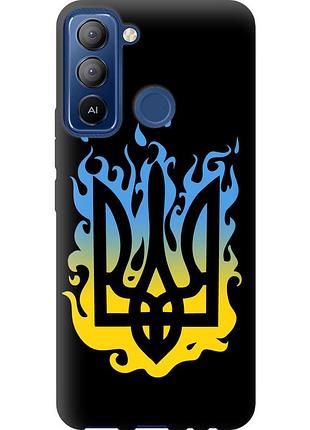 Чохол tpu патріотичний на телефон tecno pop 5 lte bd4 герб v1 "5258b-2639-58250"