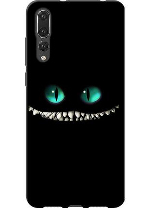 Чохол tpu на телефон huawei p20 pro чеширський кіт "689b-1470-58250"