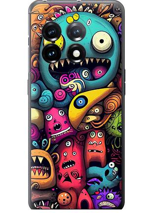 Чехол силиконовый на телефон oneplus 11 cмешные монстры "5549u-2940-58250"