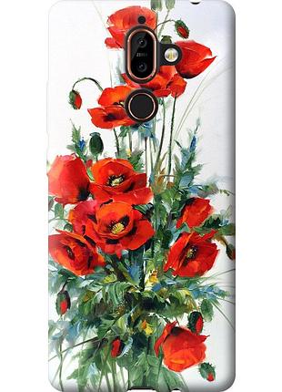 Чохол 2d пластиковий на телефон nokia 7 plus маки "523t-1354-58250"