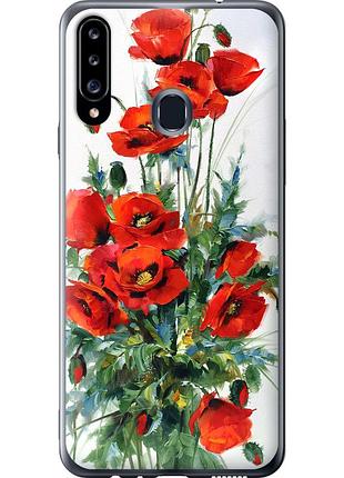 Чохол 2d пластиковий на телефон samsung galaxy a20s a207f маки "523t-1775-58250"