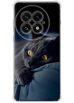 Чохол tpu на телефон oneplus 13 5g димчастий кіт "825b-3875-58250"