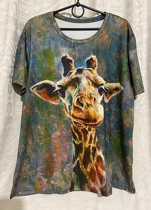 Футболка жираф 2xl