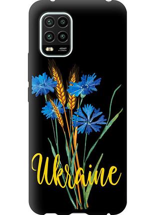 Чохол tpu патріотичний на телефон xiaomi mi 10 lite ukraine v2 "5445b-1924-58250"