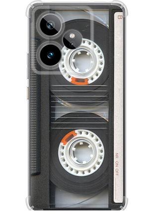 Чехол силикон с усиленными углами на телефон realme gt7 кассета "876sp-4027-58250"
