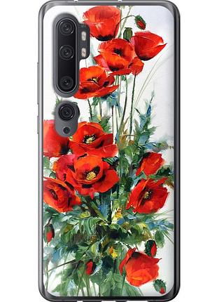 Чехол силиконовый на телефон xiaomi mi note 10 маки "523u-1820-58250"