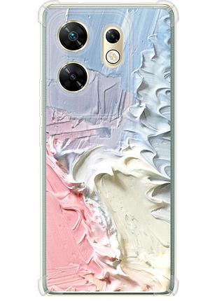 Чохол силіконовий протиударний с посиленими кутами на телефон infinix zero 30 4g пастель "3981sp-3413-58250"