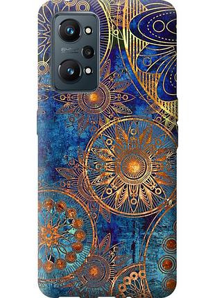 Чохол силіконовий на телефон realme gt neo 2 золотий візерунок "678u-2489-58250"