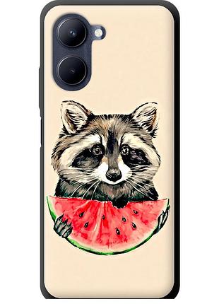 Чохол tpu на телефон realme c33 єнотик з кавуном "4605b-2870-58250"