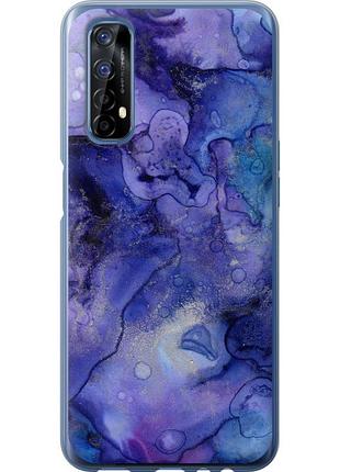 Чохол 2d пластиковий на телефон realme 7 мармур 7 "4802t-2081-58250"
