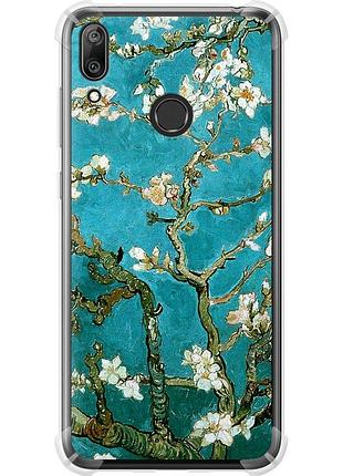 Чехол силикон с усиленными углами на телефон huawei y7 2019 винсент ван гог. сакура "841sp-1638-58250"