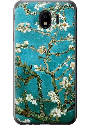 Чехол силиконовый на телефон samsung galaxy j4 2018 винсент ван гог. сакура "841u-1487-58250"