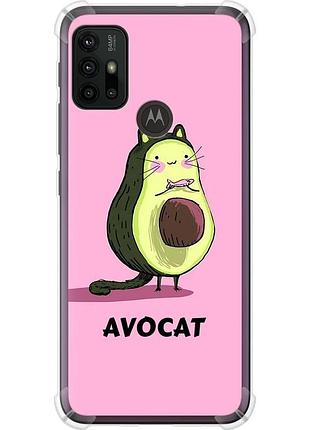 Чехол силикон с усиленными углами на телефон motorola moto g30 avocat "4270sp-2320-58250"