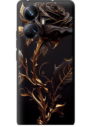 Чехол tpu на телефон realme 10 pro plus роза 3 "5552b-2944-58250"