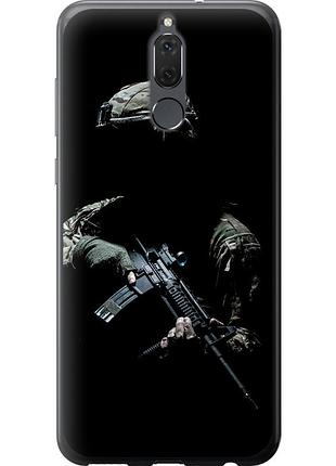 Чехол силиконовый патриотический на телефон huawei mate 10 lite защитник v3 "5226u-1240-58250"