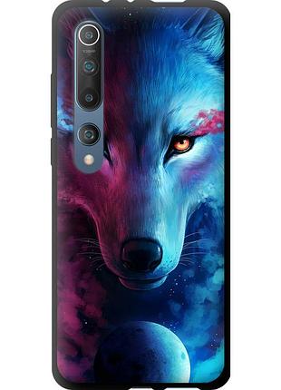 Чехол tpu на телефон xiaomi mi 10 pro арт-волк "3999b-1870-58250"