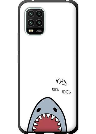 Чохол tpu на телефон xiaomi mi 10 lite акула "4870b-1924-58250"